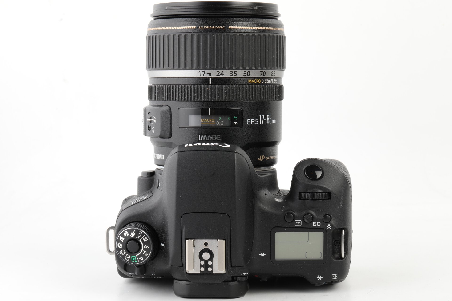 Canon EOS 760D Gehäuse + EF-S 17-85mm 4-5,6 IS  USM + 580EX Speedlite ca 4000 Auslösungen