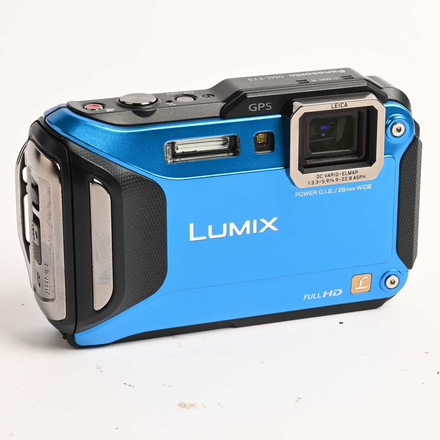 Panasonic Lumix DMC-FT5 Blau Digitalkamera GPS WiFi Full HD Water proof 13m