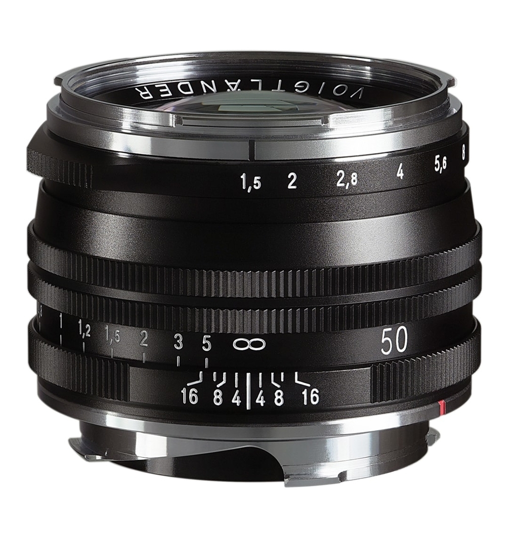 Voigtländer VM 50mm 1:1,5 Nokton M.C. asphärisch Leica M schwarz