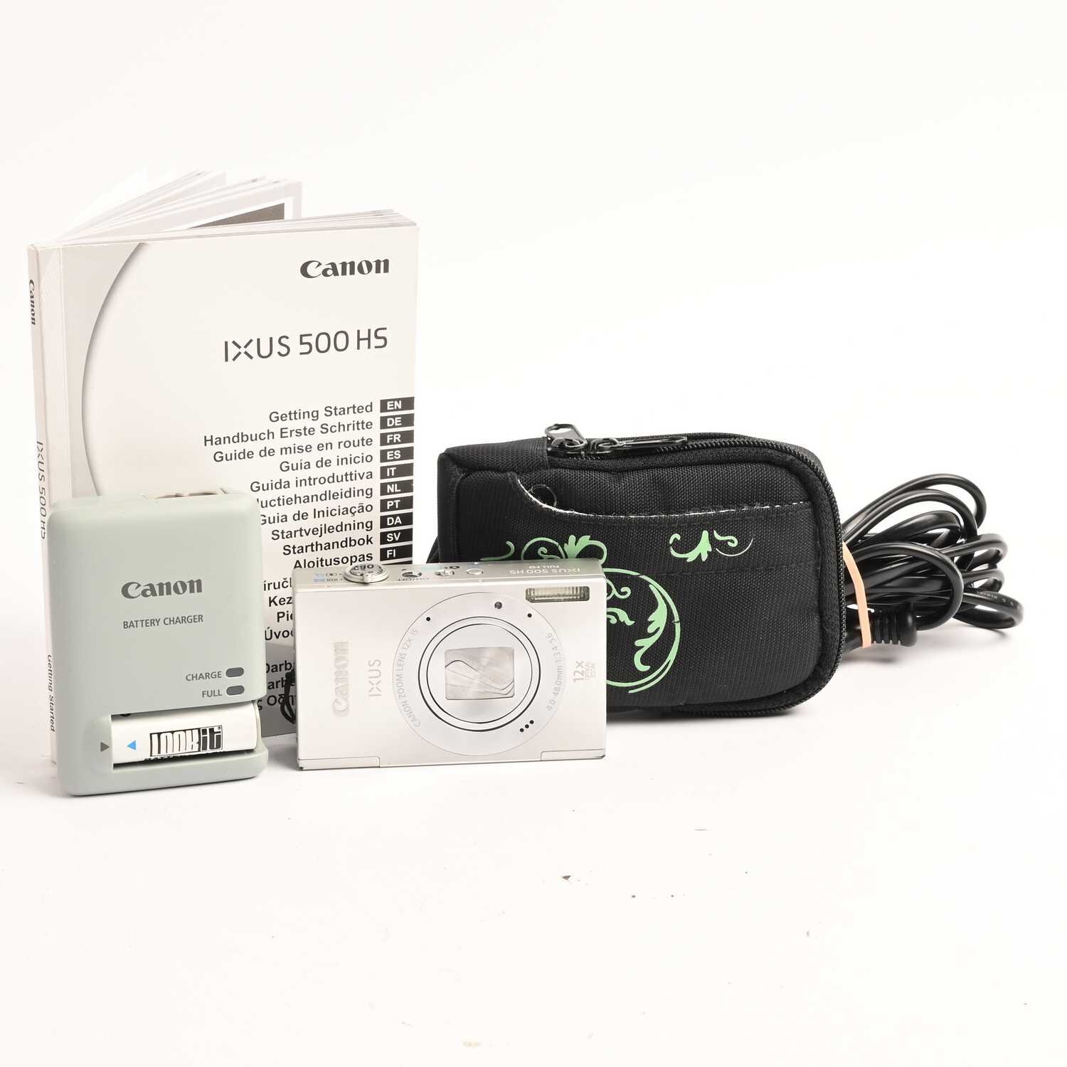 Canon IXUS 500 HS Digital Kompaktkamera Digicam 12x Zoom 10.1MP