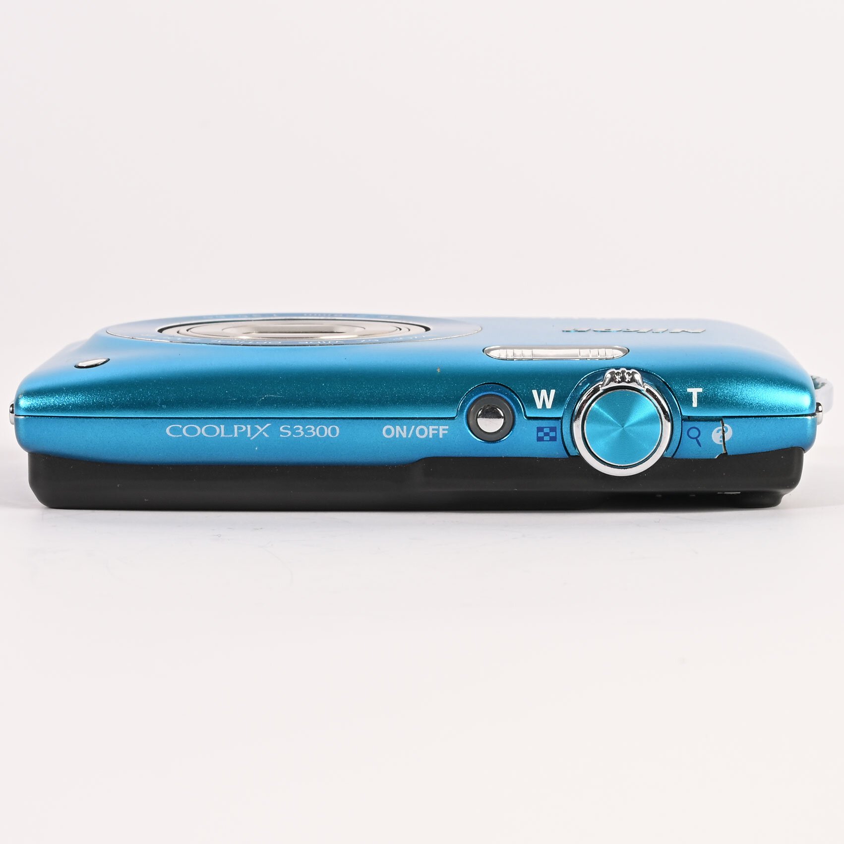 Nikon Coolpix S3300 Digitalkamera 16 MP 6x Zoom kompakt blau