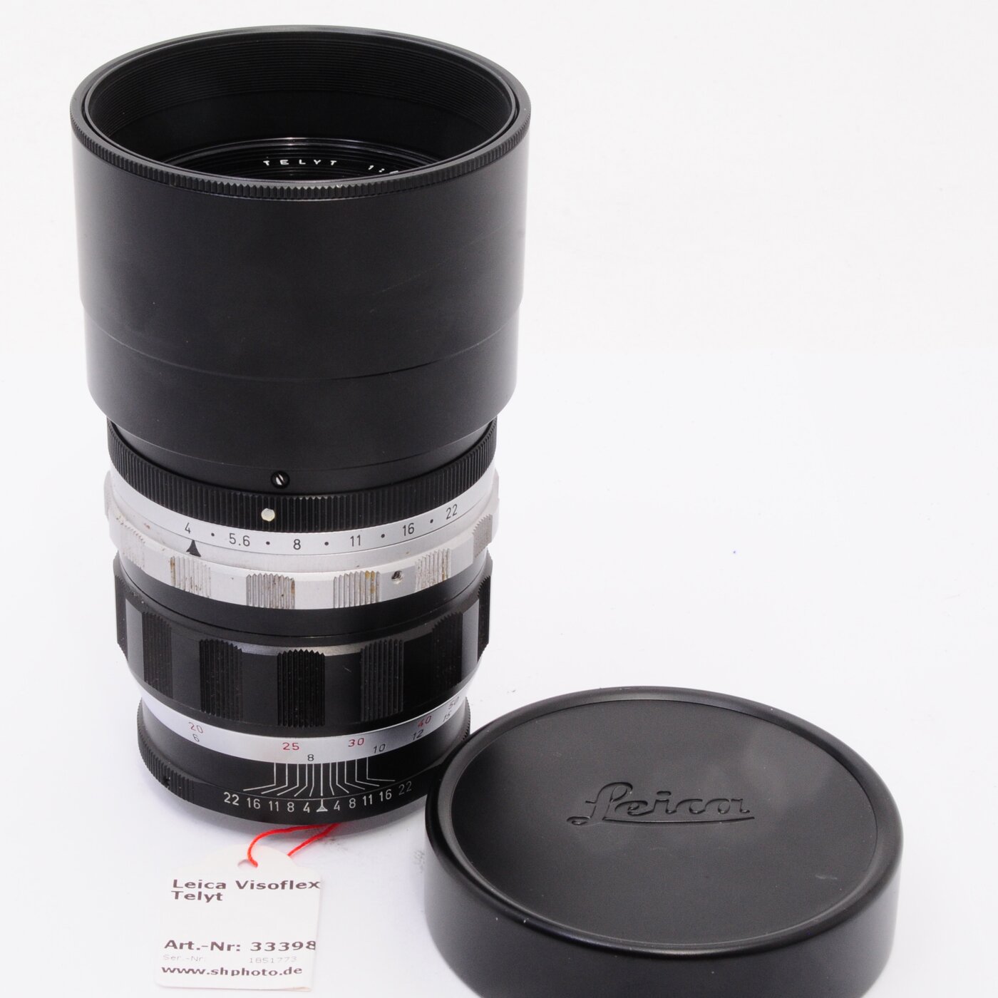 Leitz Leica Visoflex Telyt 200mm F4.0 Black