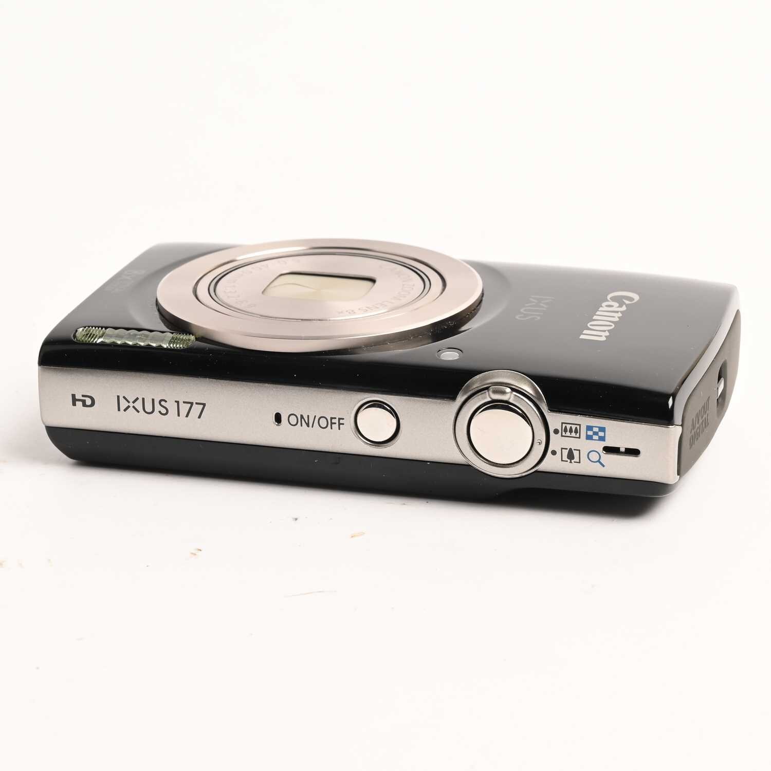 Canon IXUS 177 Kompaktkamera schwarz 20MP 8x Zoom HD-Video