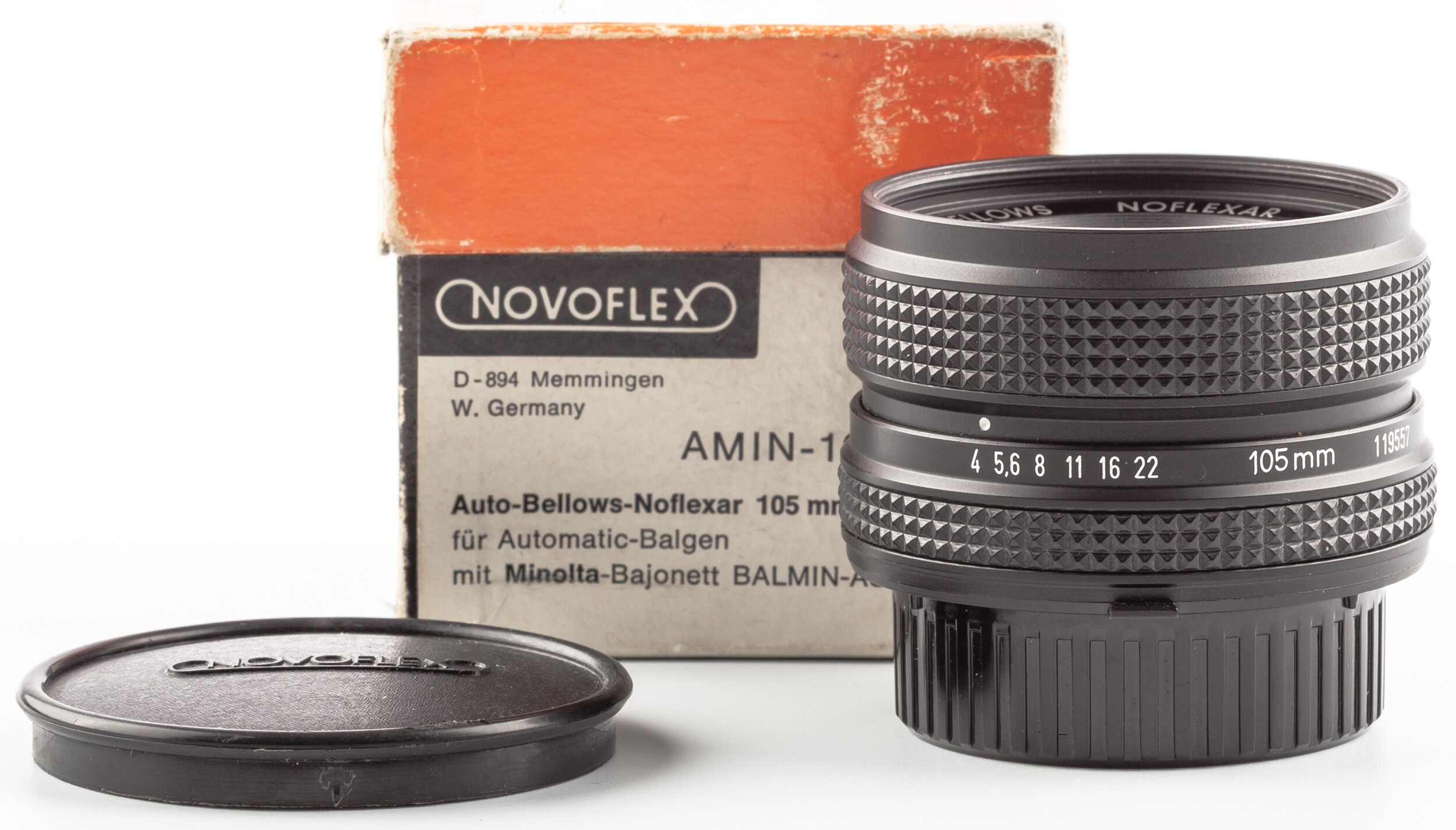 Novoflex Noflexar 4/105mm Minolta MD