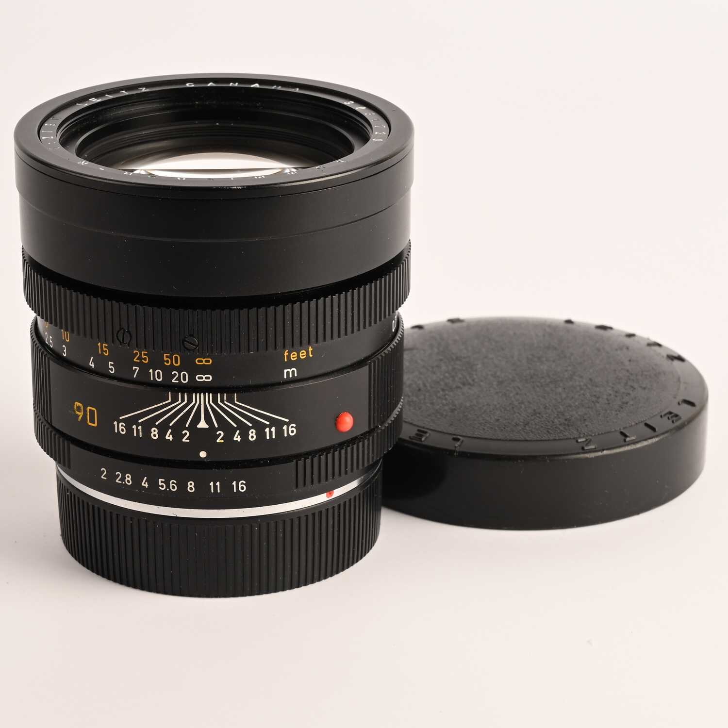 Leitz Leica Summicron R 2/90  3-cam Objektiv