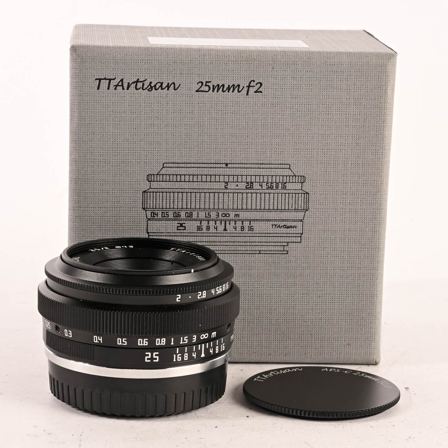 TTArtisan 25mm F2.0 APS-C Manuelles Objektiv Fuji X Mount