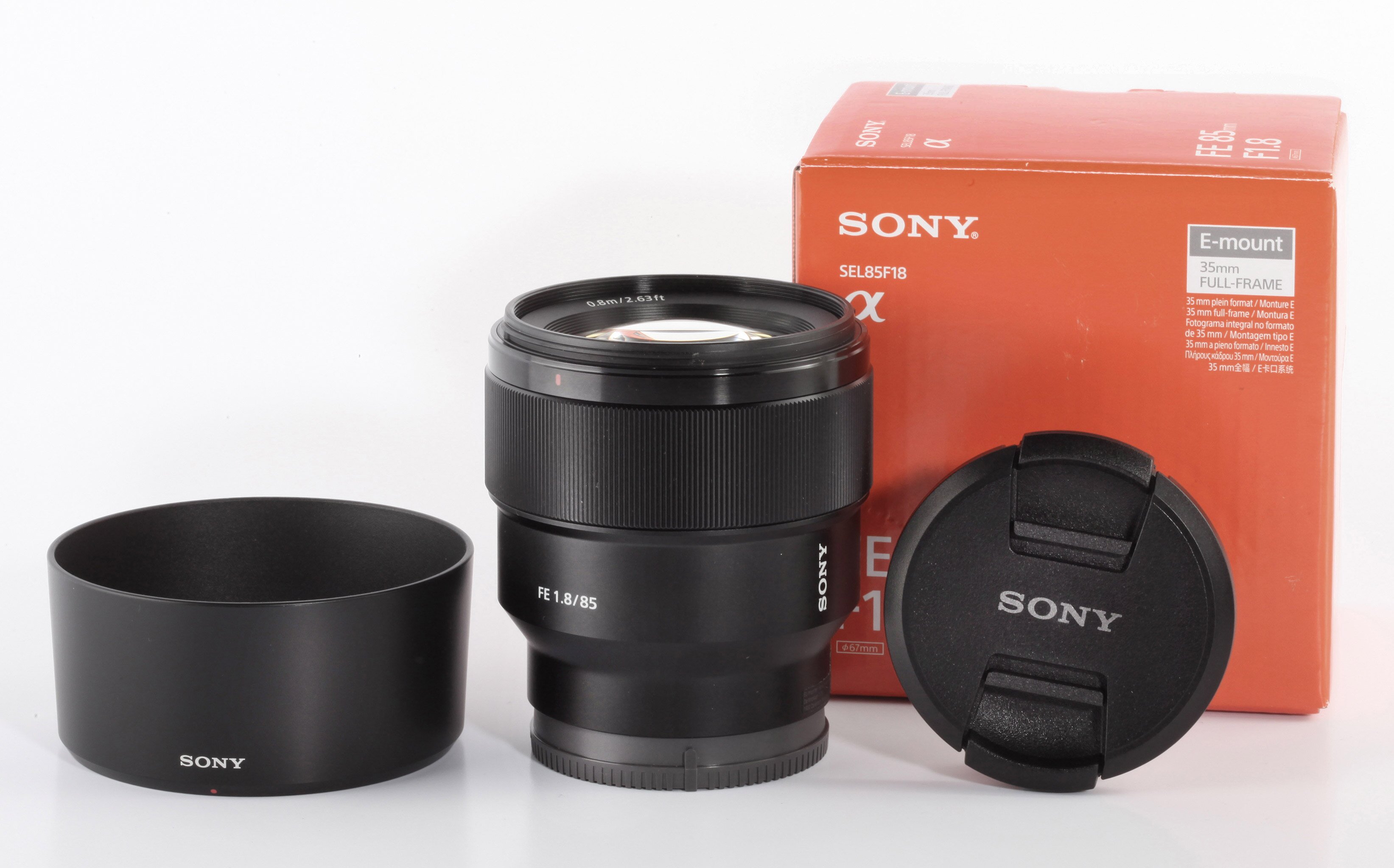 Sony a FE 85mm/1,8 E-Mount