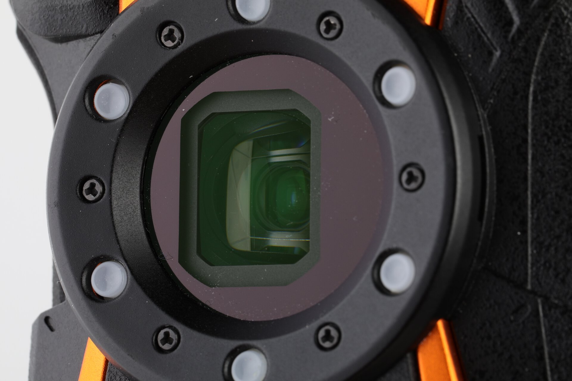 Ricoh WG-80 orange ca. 500 Verschlußauslösungen