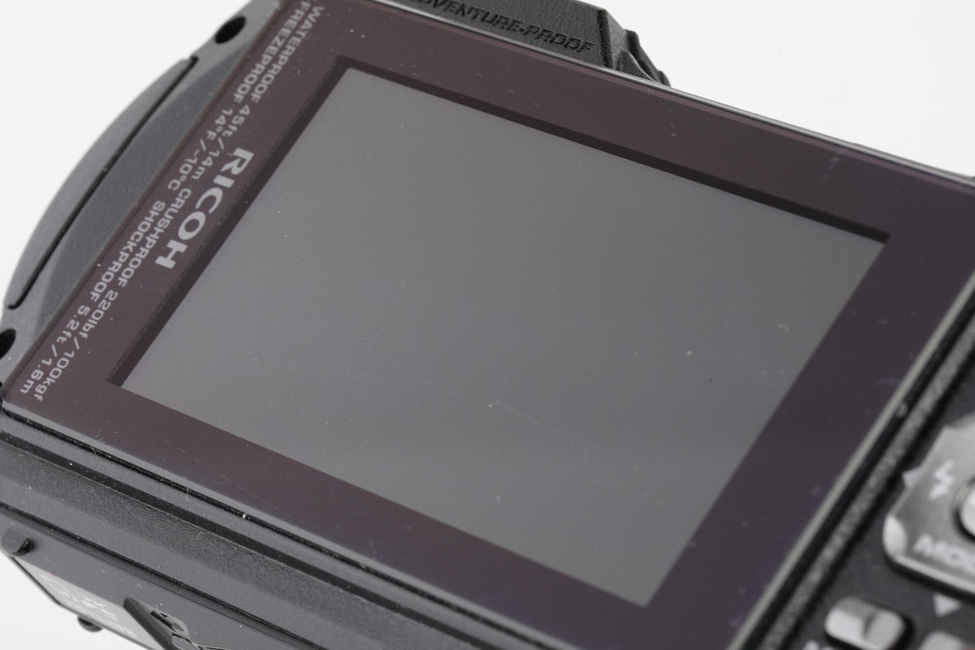 Ricoh WG-80 orange ca. 500 Verschlußauslösungen